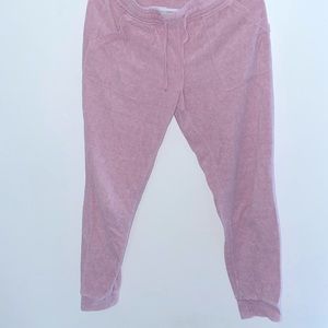 Medium pink joggers